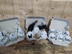 personalisierte Ostereier 6er Set Osterdeko Ostereier mit Namen im Karton Geschenk