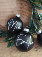 Weihnachtskugeln personalisiert | personalisierte Geschenke | Christbaumkugeln | Weihnachtsgeschenk mit Namen | Weihnachtsbaumkugeln | Deko