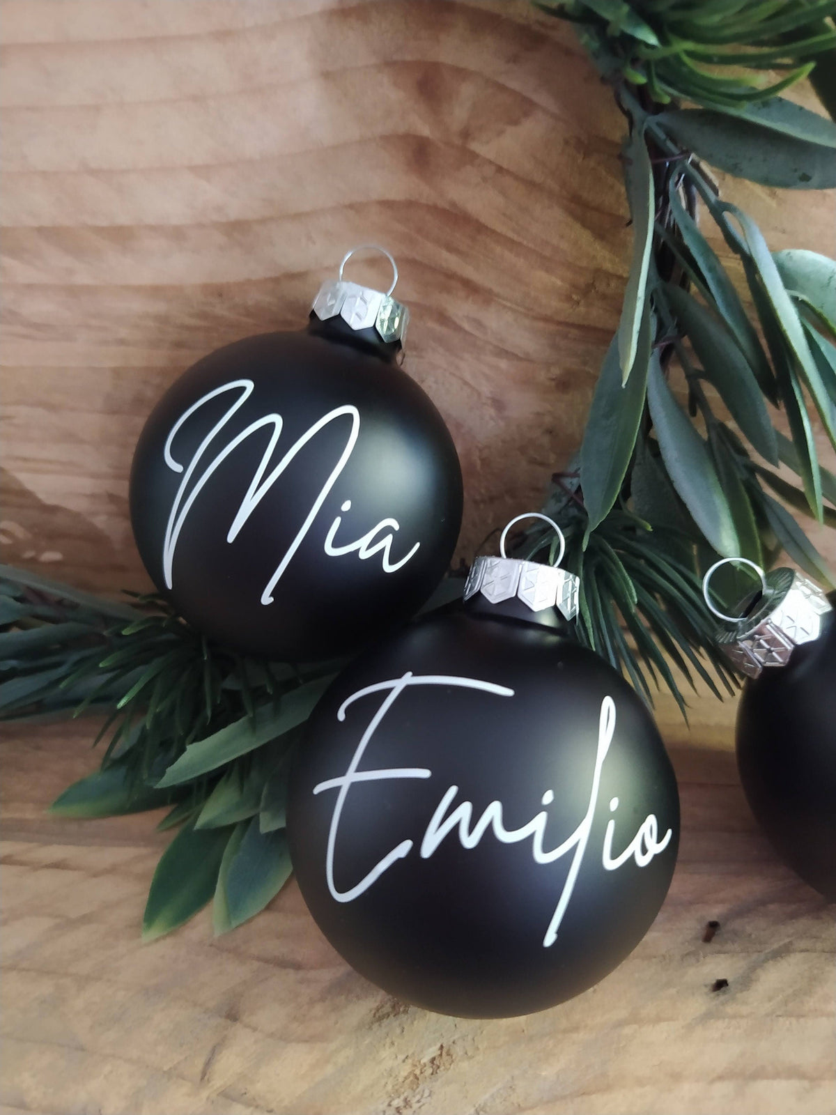 Weihnachtskugeln personalisiert | personalisierte Geschenke | Christbaumkugeln | Weihnachtsgeschenk mit Namen | Weihnachtsbaumkugeln | Deko