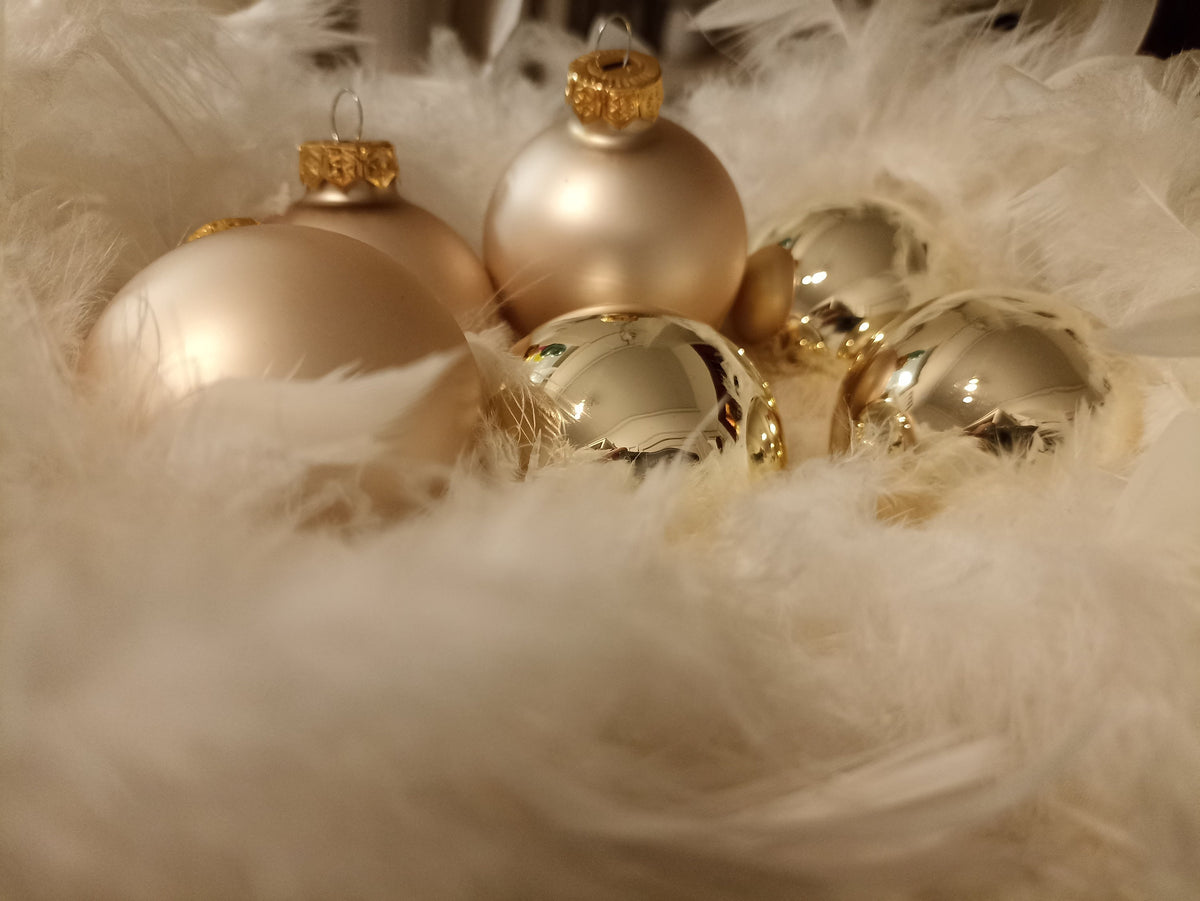 Weihnachtskugeln personalisiert mit Herz | Christbaumkugeln | Weihnachtsgeschenk mit Namen | Weihnachtsbaumkugeln | Deko