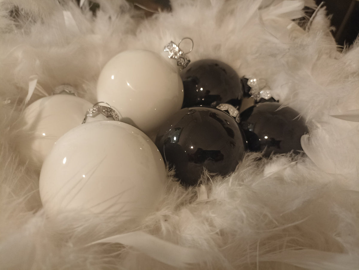 Weihnachtskugeln personalisiert mit Herz | Christbaumkugeln | Weihnachtsgeschenk mit Namen | Weihnachtsbaumkugeln | Deko