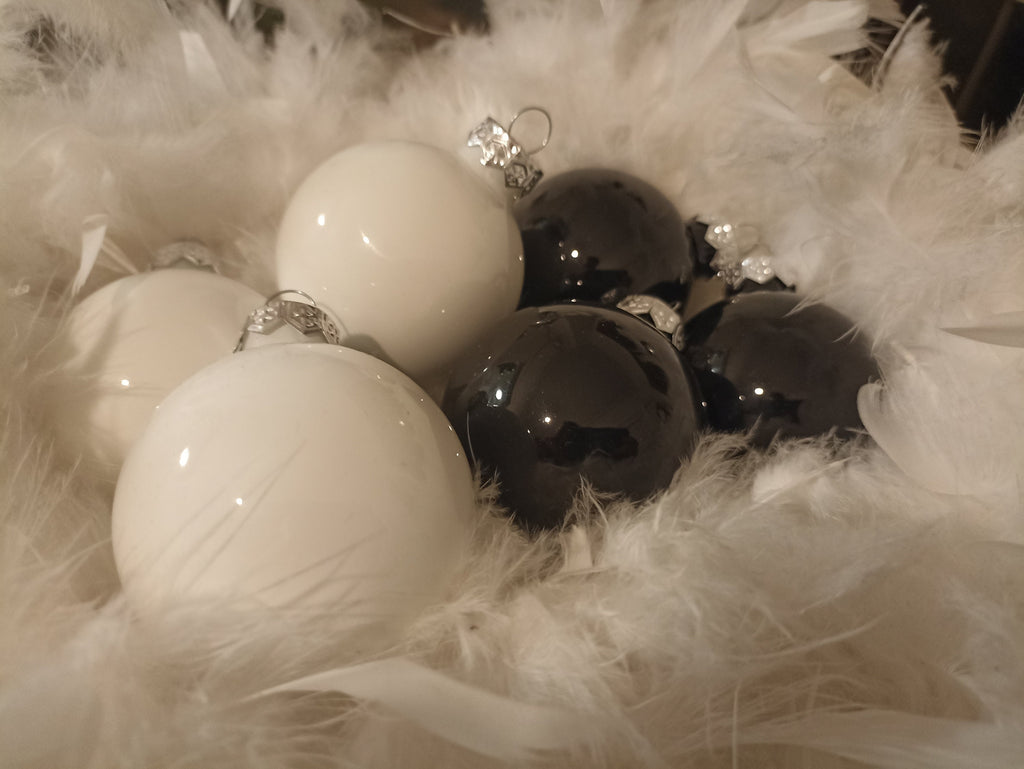 Weihnachtskugeln personalisiert zwei Sterne personalisierte Geschenke Christbaumkugeln Weihnachtsgeschenk mit Namen | Weihnachtsbaumkugeln