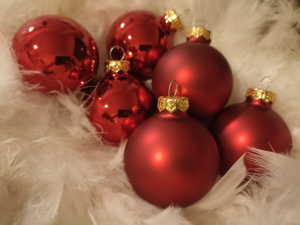 Weihnachtskugeln personalisiert mit Herz | Christbaumkugeln | Weihnachtsgeschenk mit Namen | Weihnachtsbaumkugeln | Deko