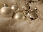 Weihnachtskugeln personalisiert mit Herz | Christbaumkugeln | Weihnachtsgeschenk mit Namen | Weihnachtsbaumkugeln | Deko