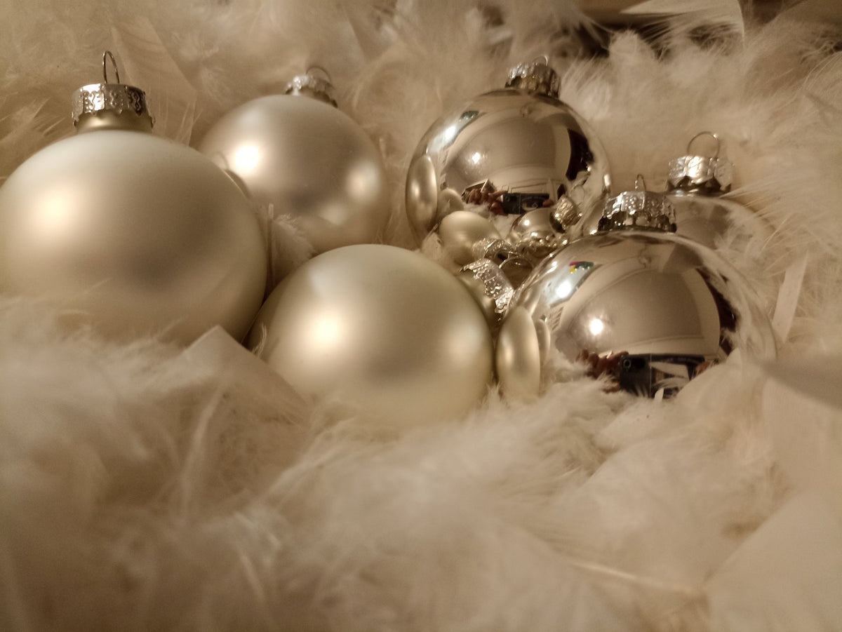 Weihnachtskugeln personalisiert zwei Sterne personalisierte Geschenke Christbaumkugeln Weihnachtsgeschenk mit Namen | Weihnachtsbaumkugeln