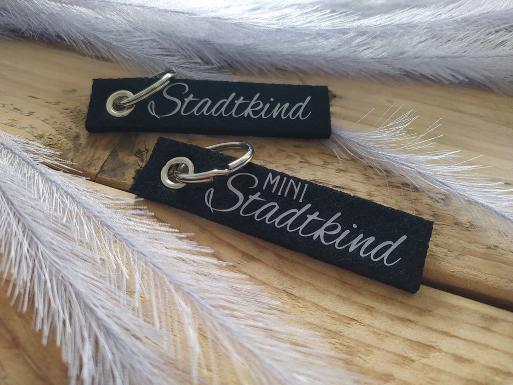 Schlüsselanhänger Stadtkind | Mini Stadtkind| Geschenkidee | personalisiert