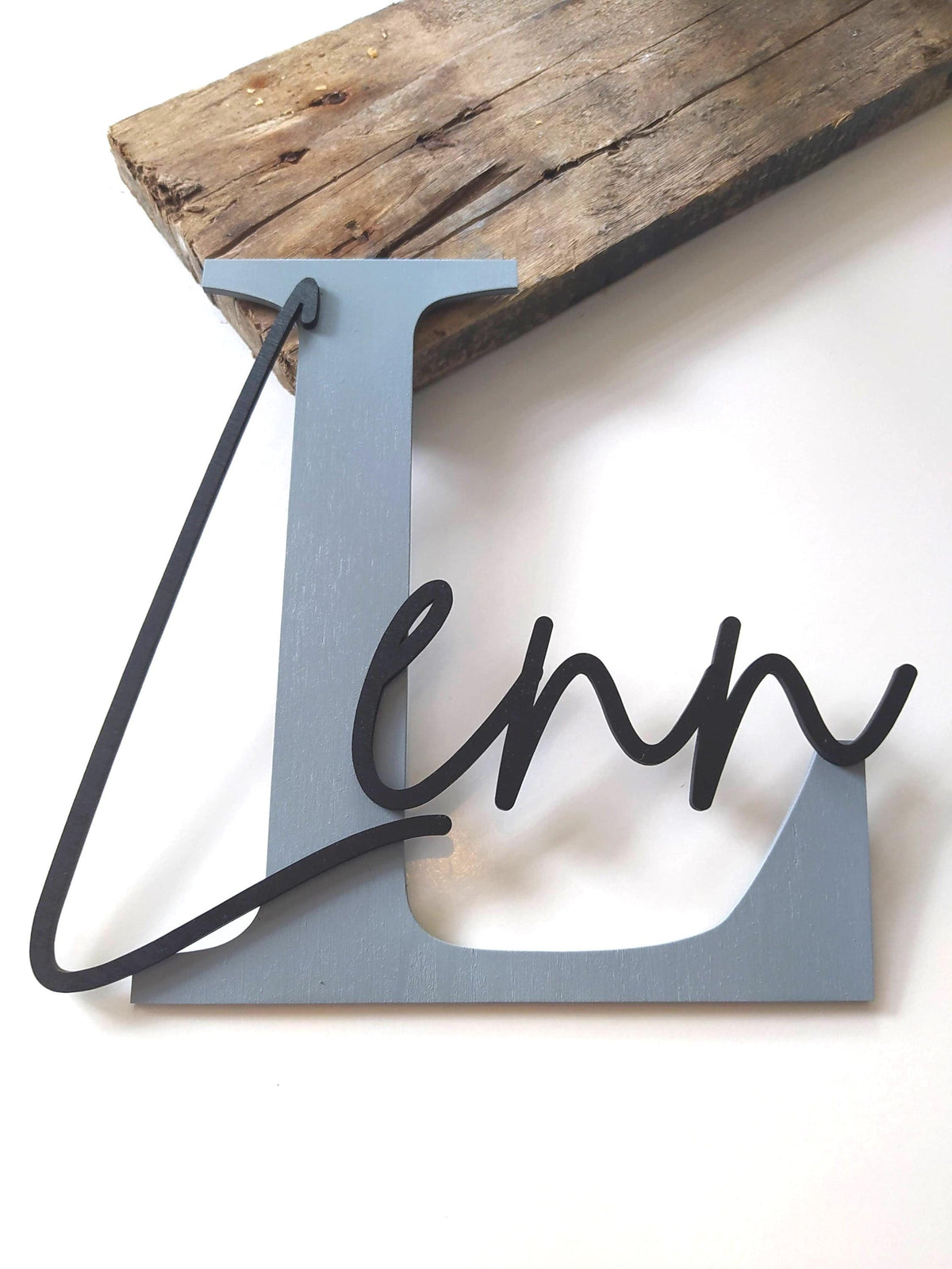 Namensschild Kinderzimmer personalisiert 20cm hoch | Türschild | Holzschild personalisiert | Wanddekoration | Schriftzug, Türschild