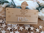 Personalisierter Adventskalender aus Holz – Dein einzigartiger Enten Weihnachtskalender