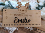 Personalisierter Adventskalender aus Holz – Dein einzigartiger Weihnachtskalender mit verschiedenen Motiven