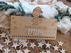 Personalisierter Adventskalender aus Holz – Dein einzigartiger Enten Weihnachtskalender