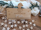 Personalisierter Adventskalender aus Holz – Dein einzigartiger Enten Weihnachtskalender