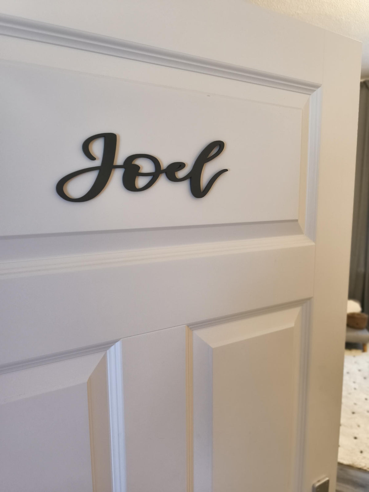 Schriftzug Personalisiert aus Holz – Individuelles Namensschild fürs Kinderzimmer mit Wunschname oder als Türschild. Namen