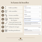Taufkreuz Holz personalisiert, Taufgeschenk Junge Mädchen, Name Datum Spruch, 8 Varianten, 19 Farben, Kommunion Geschenk