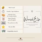 Taufkreuz Holz personalisiert, Taufgeschenk Junge Mädchen, Name Datum Spruch, 8 Varianten, 19 Farben, Kommunion Geschenk