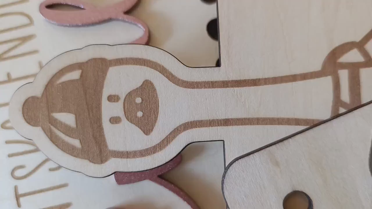 Personalisierter Adventskalender aus Holz – Dein einzigartiger Motiv Weihnachtskalender