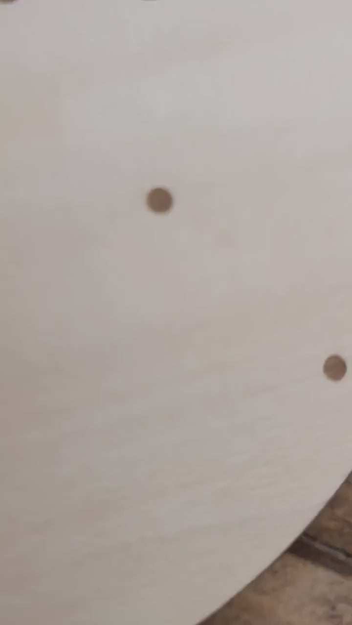 Namensschild rund personalisiert Kinderzimmer Punkte Türschild Holzschild Wanddekoration Babyzimmer  Geschenk Geburt Sterne Holzscheibe